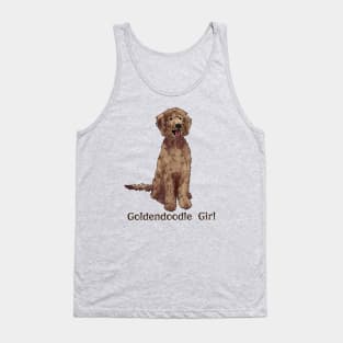 Goldendoodle Girl Tank Top